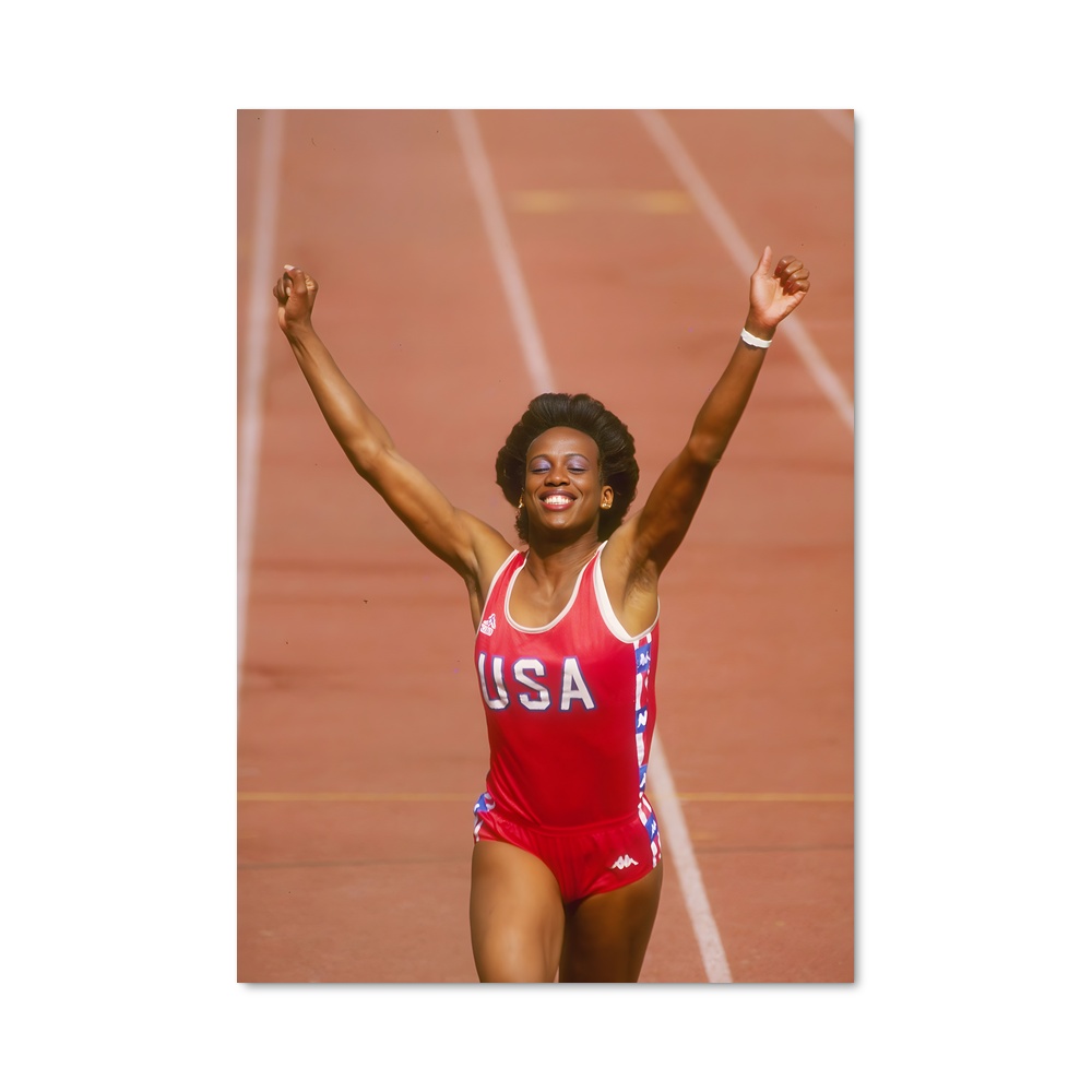 Poster Celebration Olympique – affiche Athlétisme